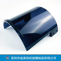 黑茶色亞克力弧形設備視窗