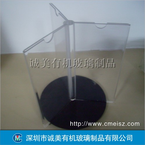 旋轉(zhuǎn)三面菜單臺牌