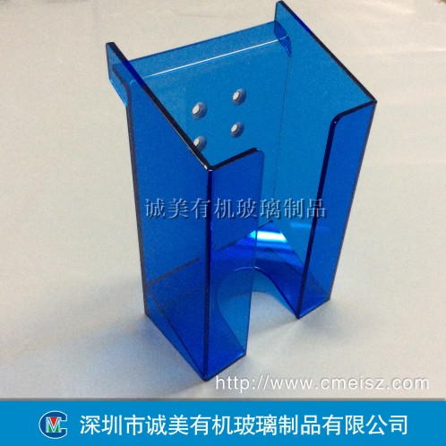 藍色半透明設備外殼